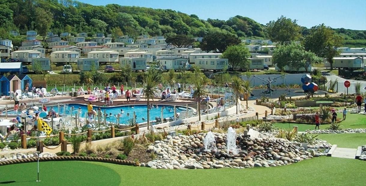 Caravan Littlesea Weymouth Esterno foto